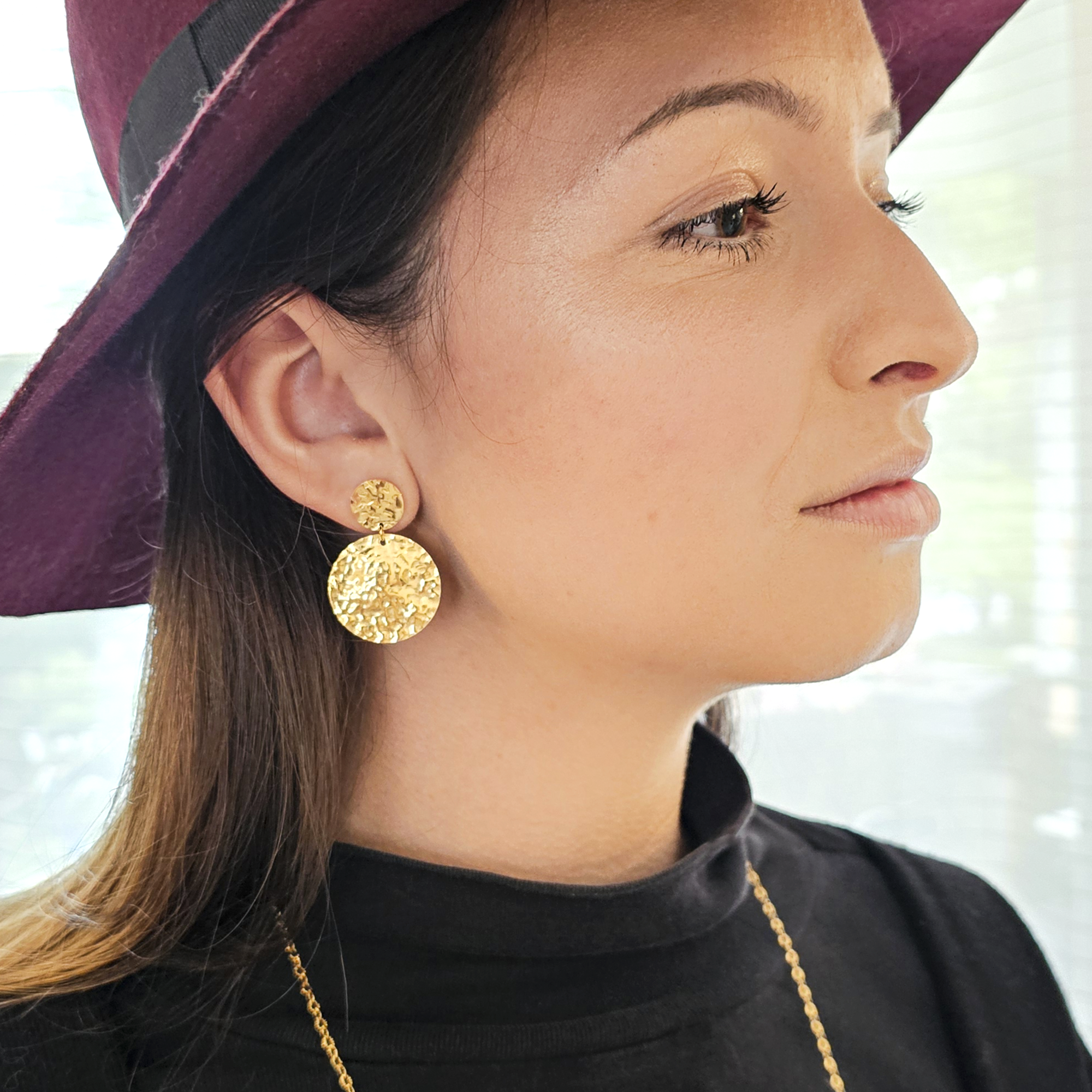 Boucles d'oreilles Maya