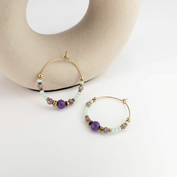 Boucles d'oreilles Gisèle